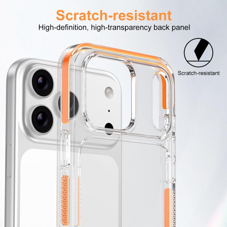 เคสโทรศัพท์ไฮบริด TPU PC เกราะน้ำแข็ง สำหรับ iPhone 17 Pro Max, สำหรับ iPhone 17 Pro, สำหรับ iPhone Air