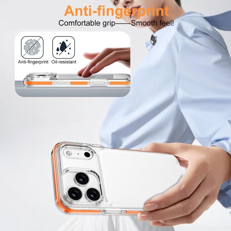 เคสโทรศัพท์ไฮบริด TPU PC เกราะน้ำแข็ง สำหรับ iPhone 17 Pro Max, สำหรับ iPhone 17 Pro, สำหรับ iPhone Air