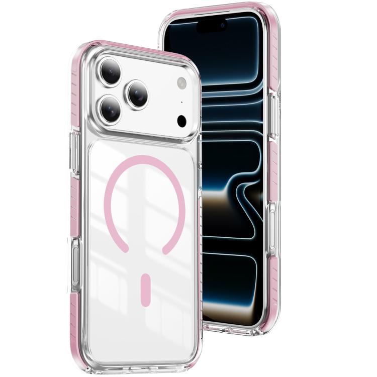 เคสโทรศัพท์ไฮบริด TPU อะคริลิกใสแม่เหล็กเกราะคริสตัล สำหรับ iPhone 17 Pro Max, สำหรับ iPhone 17 Pro, สำหรับ iPhone 17, สำหรับ iPhone Air, สำหรับ iPhone 16 Pro Max, สำหรับ iPhone 16 Pro
