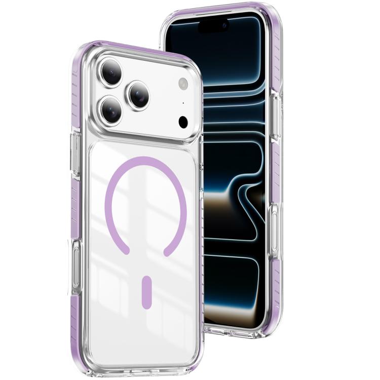 เคสโทรศัพท์ไฮบริด TPU อะคริลิกใสแม่เหล็กเกราะคริสตัล สำหรับ iPhone 17 Pro Max, สำหรับ iPhone 17 Pro, สำหรับ iPhone 17, สำหรับ iPhone Air, สำหรับ iPhone 16 Pro Max, สำหรับ iPhone 16 Pro