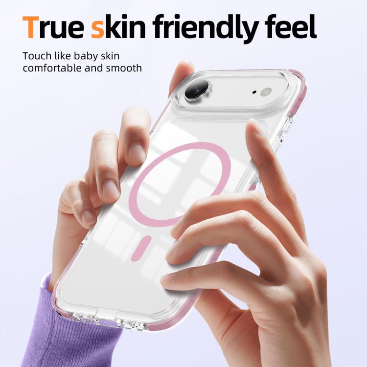 เคสโทรศัพท์ไฮบริด TPU อะคริลิกใสแม่เหล็กเกราะคริสตัล สำหรับ iPhone 16 Plus, สำหรับ iPhone 16, สำหรับ iPhone 15 Pro Max, สำหรับ iPhone 15 Pro, สำหรับ iPhone 15 Plus, สำหรับ iPhone 15