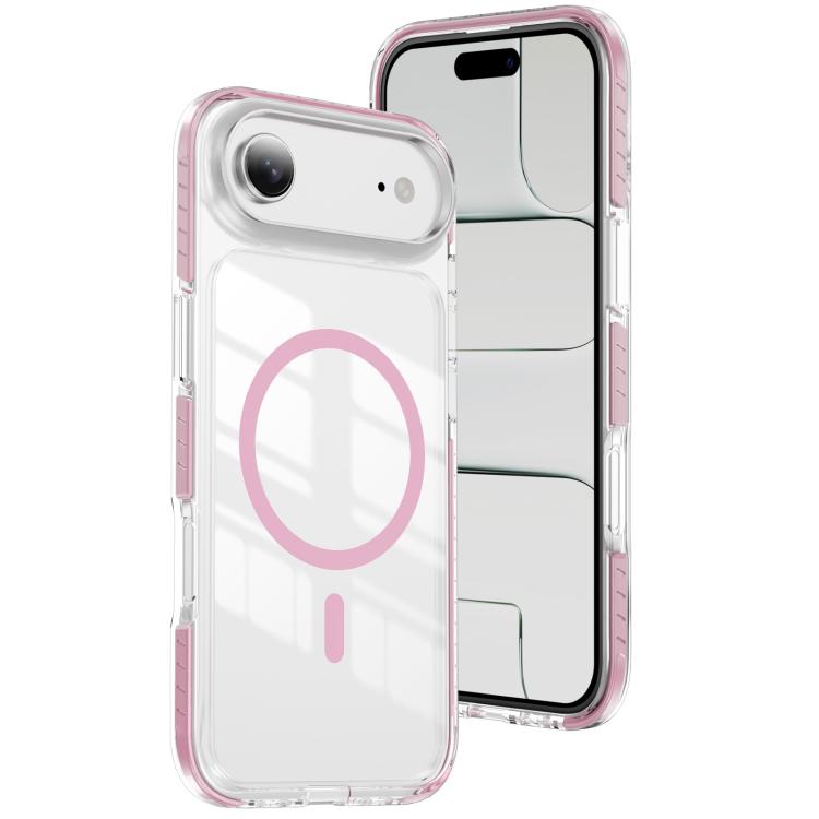 เคสโทรศัพท์ไฮบริด TPU อะคริลิกใสแม่เหล็กเกราะคริสตัล สำหรับ iPhone 16 Plus, สำหรับ iPhone 16, สำหรับ iPhone 15 Pro Max, สำหรับ iPhone 15 Pro, สำหรับ iPhone 15 Plus, สำหรับ iPhone 15
