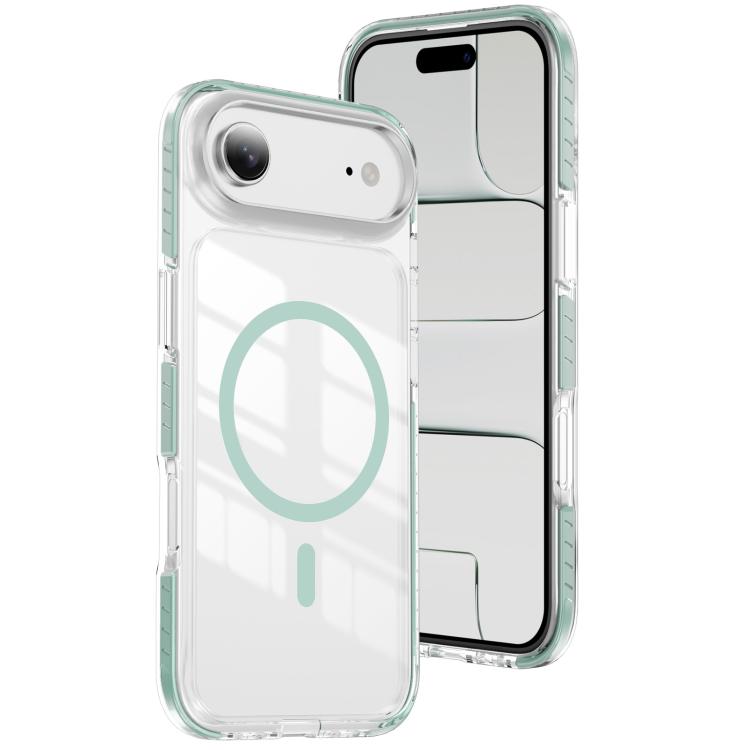 เคสโทรศัพท์ไฮบริด TPU อะคริลิกใสแม่เหล็กเกราะคริสตัล สำหรับ iPhone 16 Plus, สำหรับ iPhone 16, สำหรับ iPhone 15 Pro Max, สำหรับ iPhone 15 Pro, สำหรับ iPhone 15 Plus, สำหรับ iPhone 15