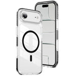 เคสโทรศัพท์ไฮบริด TPU อะคริลิกใสแม่เหล็กเกราะคริสตัล สำหรับ iPhone 17 Pro Max, สำหรับ iPhone 17 Pro, สำหรับ iPhone 17, สำหรับ iPhone Air, สำหรับ iPhone 16 Pro Max, สำหรับ iPhone 16 Pro