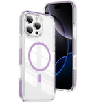 เคสโทรศัพท์ไฮบริด TPU อะคริลิกใสแม่เหล็กเกราะคริสตัล สำหรับ iPhone 17 Pro Max, สำหรับ iPhone 17 Pro, สำหรับ iPhone 17, สำหรับ iPhone Air, สำหรับ iPhone 16 Pro Max, สำหรับ iPhone 16 Pro