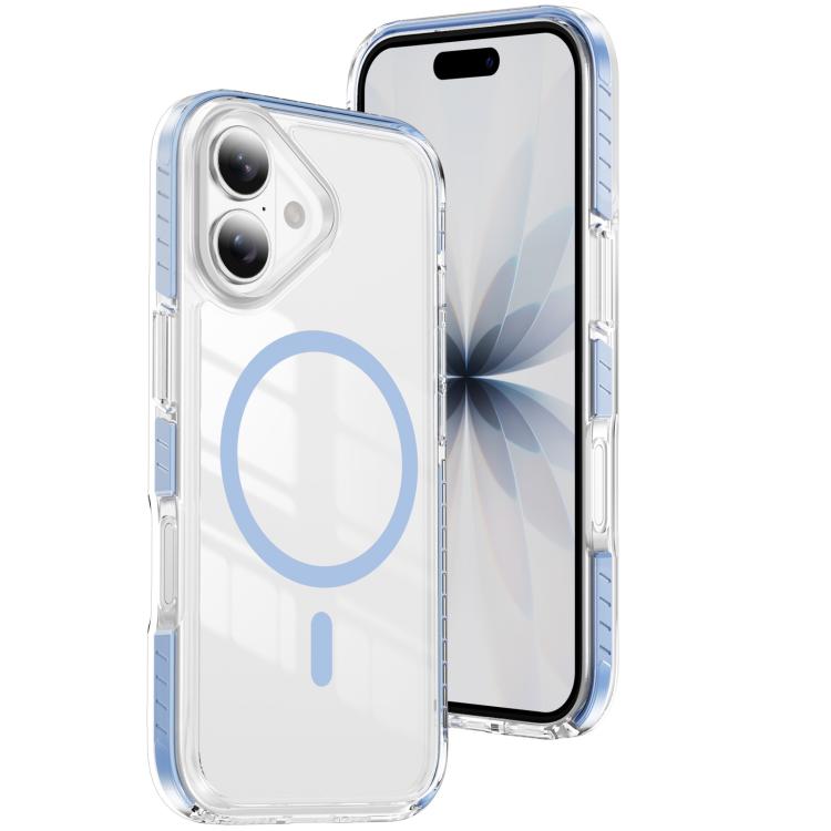 เคสโทรศัพท์ไฮบริด TPU อะคริลิกใสแม่เหล็กเกราะคริสตัล สำหรับ iPhone 16 Plus, สำหรับ iPhone 16, สำหรับ iPhone 15 Pro Max, สำหรับ iPhone 15 Pro, สำหรับ iPhone 15 Plus, สำหรับ iPhone 15