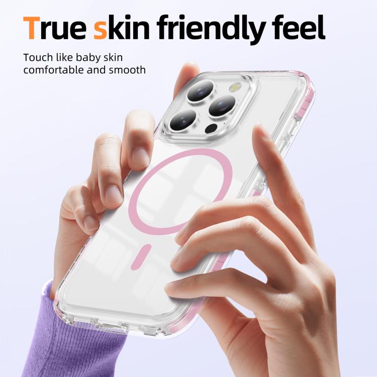 เคสโทรศัพท์ไฮบริด TPU อะคริลิกใสแม่เหล็กเกราะคริสตัล สำหรับ iPhone 14 Plus, สำหรับ iPhone 14 / 13, สำหรับ iPhone 14 Pro, สำหรับ iPhone 14 Pro Max, สำหรับ iPhone 13 Pro Max, สำหรับ iPhone 13 Pro