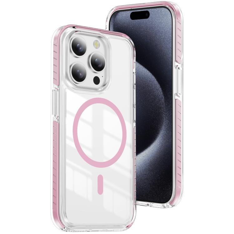 เคสโทรศัพท์ไฮบริด TPU อะคริลิกใสแม่เหล็กเกราะคริสตัล สำหรับ iPhone 14 Plus, สำหรับ iPhone 14 / 13, สำหรับ iPhone 14 Pro, สำหรับ iPhone 14 Pro Max, สำหรับ iPhone 13 Pro Max, สำหรับ iPhone 13 Pro