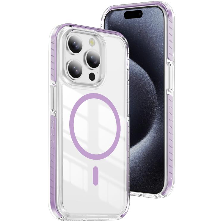 เคสโทรศัพท์ไฮบริด TPU อะคริลิกใสแม่เหล็กเกราะคริสตัล สำหรับ iPhone 14 Plus, สำหรับ iPhone 14 / 13, สำหรับ iPhone 14 Pro, สำหรับ iPhone 14 Pro Max, สำหรับ iPhone 13 Pro Max, สำหรับ iPhone 13 Pro