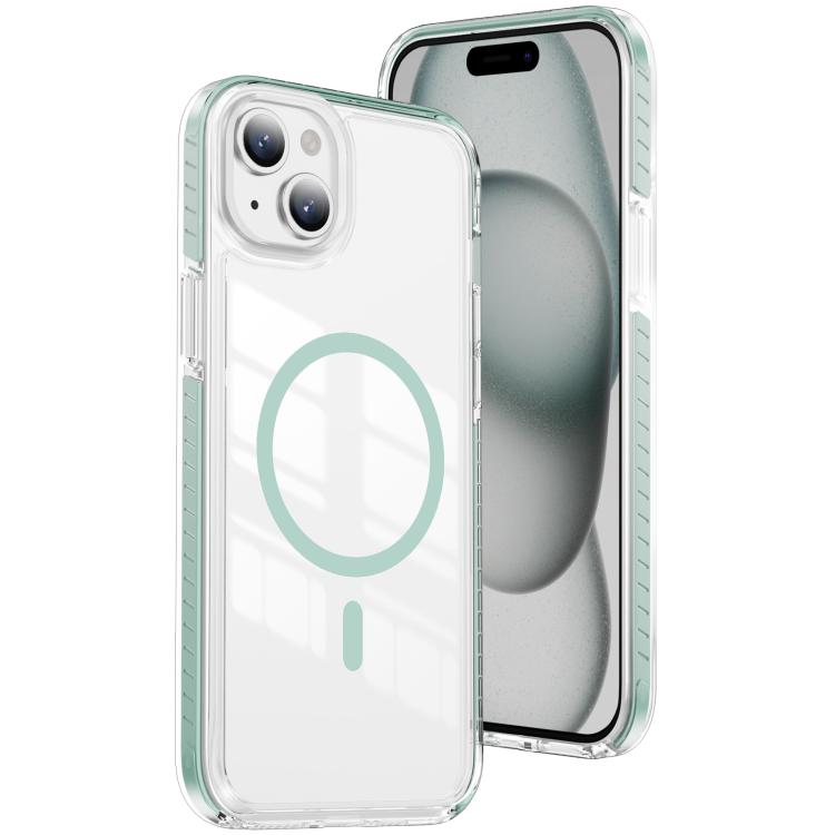 เคสโทรศัพท์ไฮบริด TPU อะคริลิกใสแม่เหล็กเกราะคริสตัล สำหรับ iPhone 16 Plus, สำหรับ iPhone 16, สำหรับ iPhone 15 Pro Max, สำหรับ iPhone 15 Pro, สำหรับ iPhone 15 Plus, สำหรับ iPhone 15