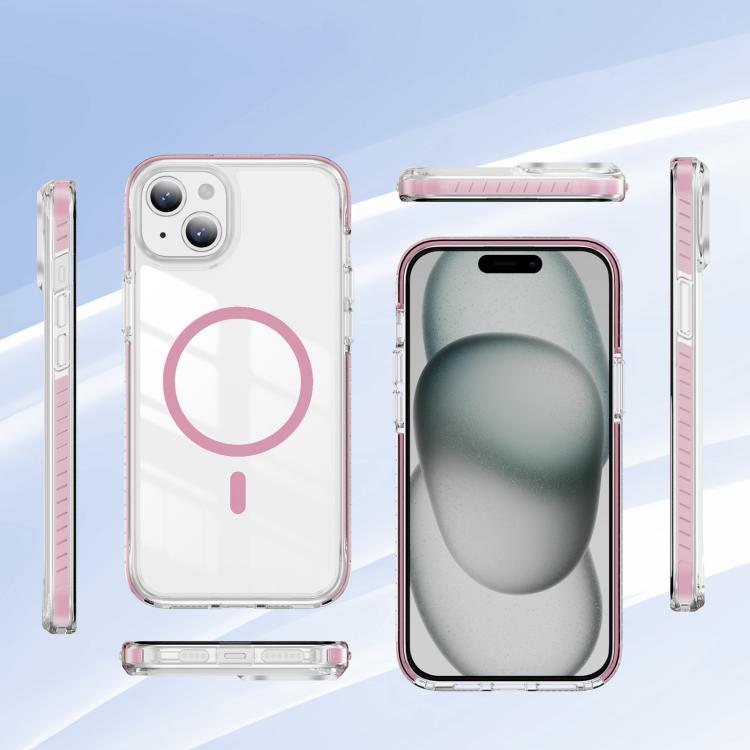 เคสโทรศัพท์ไฮบริด TPU อะคริลิกใสแม่เหล็กเกราะคริสตัล สำหรับ iPhone 14 Plus, สำหรับ iPhone 14 / 13, สำหรับ iPhone 14 Pro, สำหรับ iPhone 14 Pro Max, สำหรับ iPhone 13 Pro Max, สำหรับ iPhone 13 Pro
