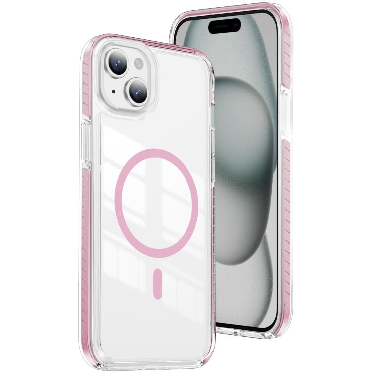 เคสโทรศัพท์ไฮบริด TPU อะคริลิกใสแม่เหล็กเกราะคริสตัล สำหรับ iPhone 14 Plus, สำหรับ iPhone 14 / 13, สำหรับ iPhone 14 Pro, สำหรับ iPhone 14 Pro Max, สำหรับ iPhone 13 Pro Max, สำหรับ iPhone 13 Pro