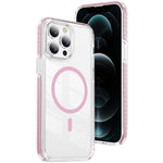 เคสโทรศัพท์คริสตัลใสกันแม่เหล็กอะคริลิคไฮบริด TPU สำหรับ iPhone 12 / 12 Pro, สำหรับ iPhone 12 Pro Max