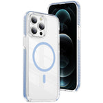 เคสโทรศัพท์คริสตัลใสกันแม่เหล็กอะคริลิคไฮบริด TPU สำหรับ iPhone 12 / 12 Pro, สำหรับ iPhone 12 Pro Max