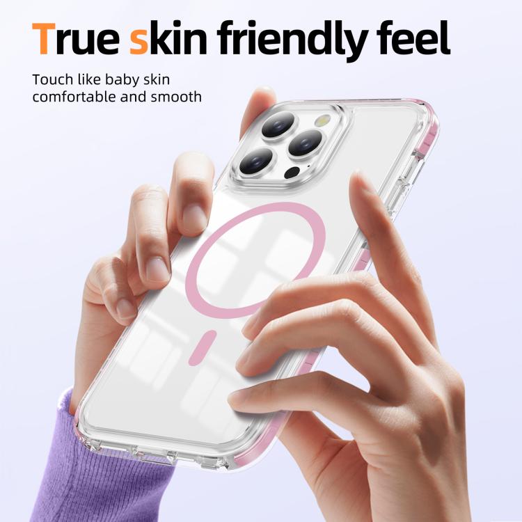 เคสโทรศัพท์คริสตัลใสกันแม่เหล็กอะคริลิคไฮบริด TPU สำหรับ iPhone 12 / 12 Pro, สำหรับ iPhone 12 Pro Max
