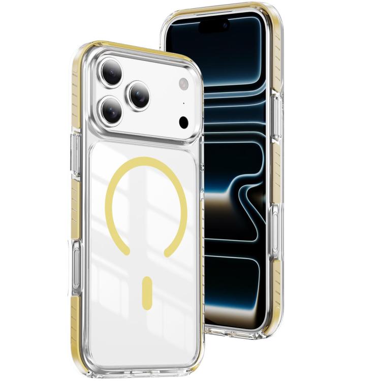 เคสโทรศัพท์ไฮบริด TPU อะคริลิกใสแม่เหล็กเกราะคริสตัล สำหรับ iPhone 17 Pro Max, สำหรับ iPhone 17 Pro, สำหรับ iPhone 17, สำหรับ iPhone Air, สำหรับ iPhone 16 Pro Max, สำหรับ iPhone 16 Pro