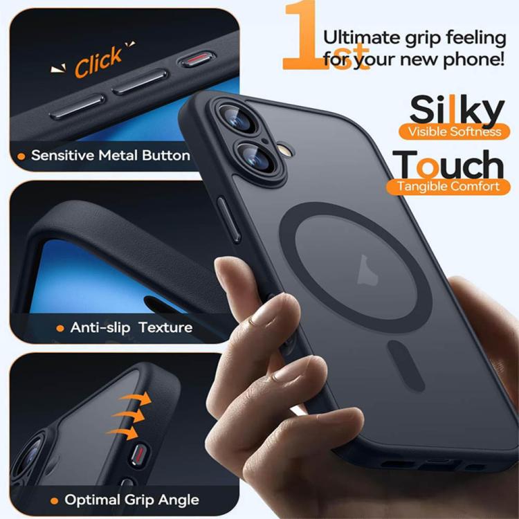 เคสโทรศัพท์ฝ้าสัมผัสเหมือนผิวหนังแม่เหล็ก XDcase พร้อมฟิล์มเลนส์ สำหรับ iPhone 17 Pro Max, สำหรับ iPhone 17 Pro, สำหรับ iPhone 17, สำหรับ iPhone Air