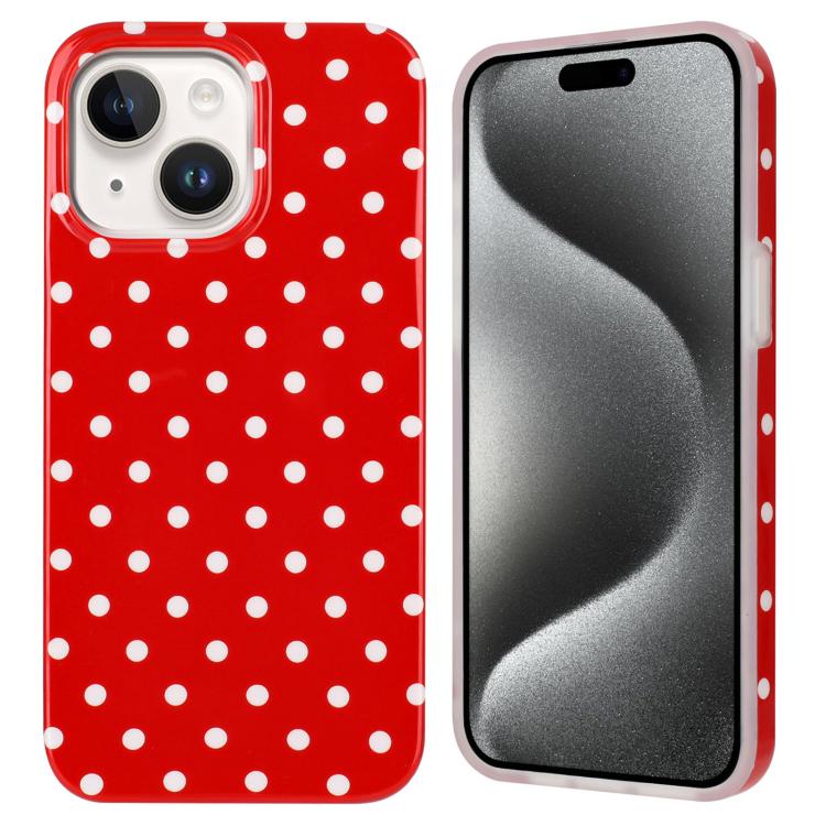 เคสโทรศัพท์ TPU ลายจุดสีสันสดใส IMD ปกคลุมเต็ม สำหรับ iPhone 14, สำหรับ iPhone 14 Pro, สำหรับ iPhone 14 Pro Max, สำหรับ iPhone 13 Pro Max, สำหรับ iPhone 13 Pro, สำหรับ iPhone 13