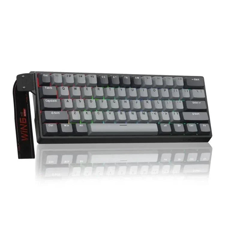 คีย์บอร์ดสาย AULA WIN60HE Pro Edition 60 ปุ่ม ไฟ RGB