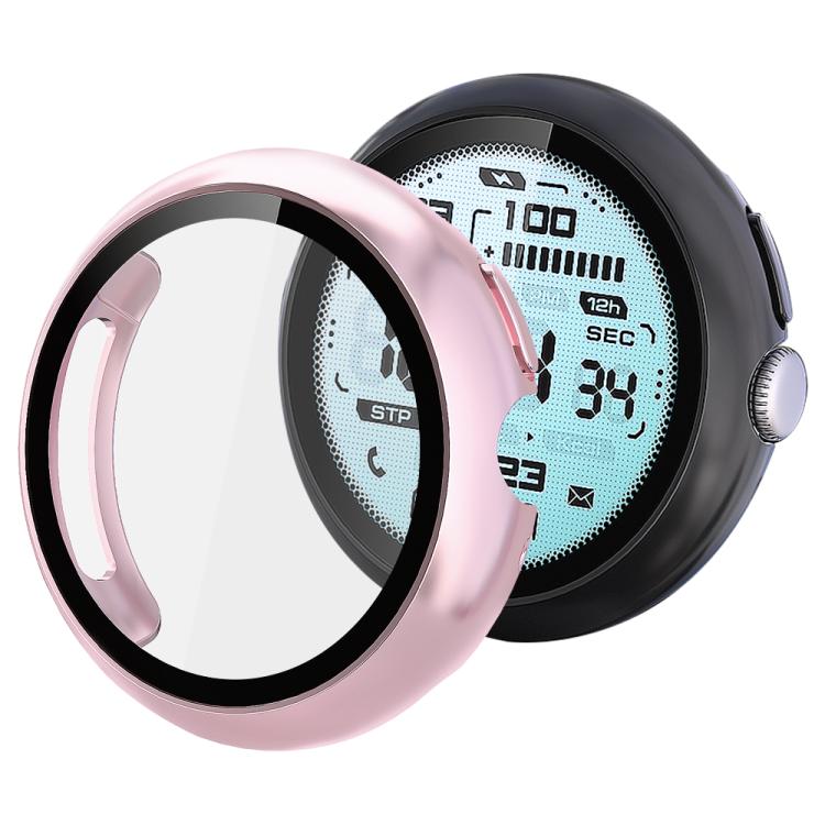 xDfind ฟิล์มกระจกนิรภัยเคลือบน้ำมันแบบรวมสำหรับนาฬิกา PC, สำหรับ Google Pixel Watch 4 / 3 ขนาด 45 มม., สำหรับ Google Pixel Watch 4 / 3 / 2 / 1 ขนาด 41 มม.