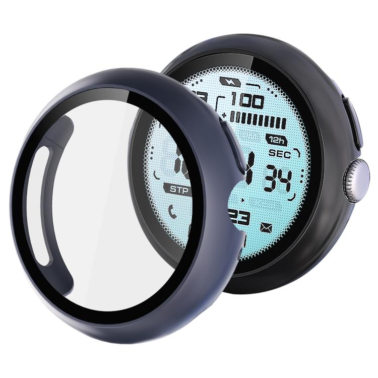 xDfind ฟิล์มกระจกนิรภัยเคลือบน้ำมันแบบรวมสำหรับนาฬิกา PC, สำหรับ Google Pixel Watch 4 / 3 ขนาด 45 มม., สำหรับ Google Pixel Watch 4 / 3 / 2 / 1 ขนาด 41 มม.