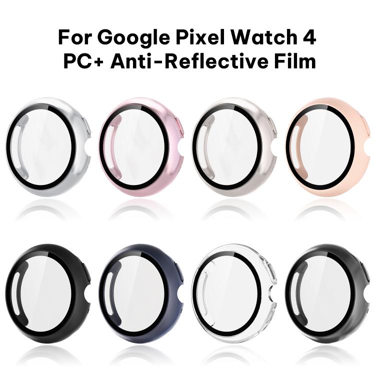 xDfind ฟิล์มกระจกนิรภัยเคลือบน้ำมันแบบรวมสำหรับนาฬิกา PC, สำหรับ Google Pixel Watch 4 / 3 ขนาด 45 มม., สำหรับ Google Pixel Watch 4 / 3 / 2 / 1 ขนาด 41 มม.