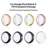 ฟิล์มกระจกนิรภัย xDfind พร้อมปลอก TPU สำหรับนาฬิกา Google Pixel Watch 4 / 3 ขนาด 45 มม., สำหรับ Google Pixel Watch 4 / 3 / 2 / 1 ขนาด 41 มม.