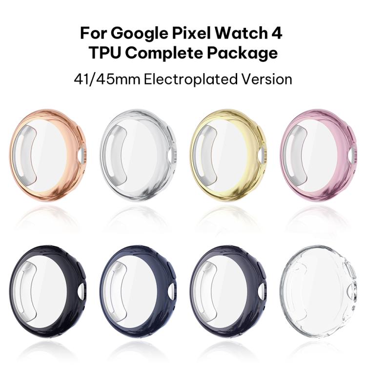 ฟิล์มกระจกนิรภัย xDfind พร้อมปลอก TPU สำหรับนาฬิกา Google Pixel Watch 4 / 3 ขนาด 45 มม., สำหรับ Google Pixel Watch 4 / 3 / 2 / 1 ขนาด 41 มม.