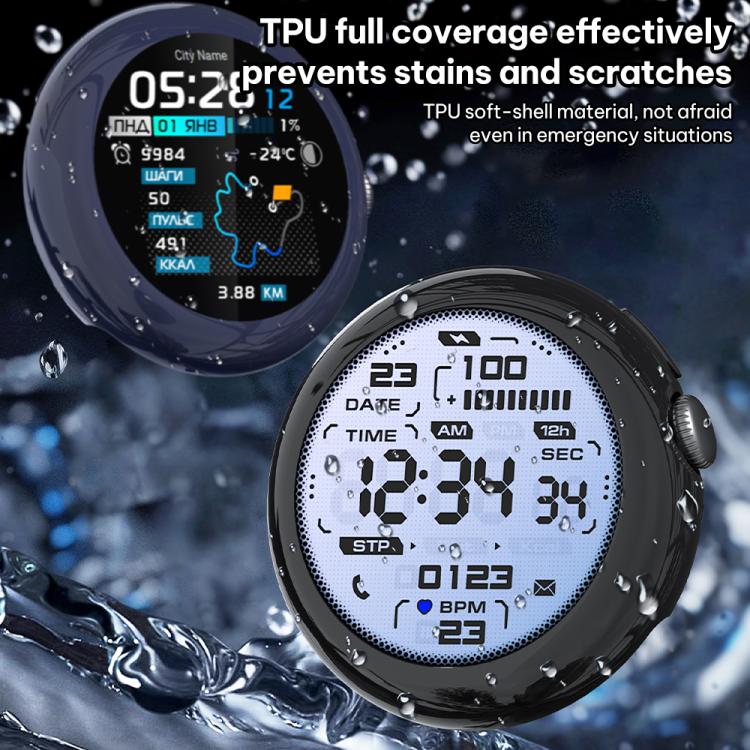 ฟิล์มกระจกนิรภัย xDfind พร้อมปลอก TPU สำหรับนาฬิกา Google Pixel Watch 4 / 3 ขนาด 45 มม., สำหรับ Google Pixel Watch 4 / 3 / 2 / 1 ขนาด 41 มม.