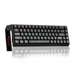 คีย์บอร์ดสาย AULA WIN68HE รุ่นมาตรฐาน 68 ปุ่ม ไฟ RGB, WIN68HE แกนแม่เหล็กไม้สีดำเทา