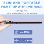 เคสแท็บเล็ตหนังพร้อมคีย์บอร์ดบลูทูธและทัชแพด สำหรับ iPad 2025 / 2022, สำหรับ iPad Air 13 2025 / 2024 / Pro 12.9 2022
