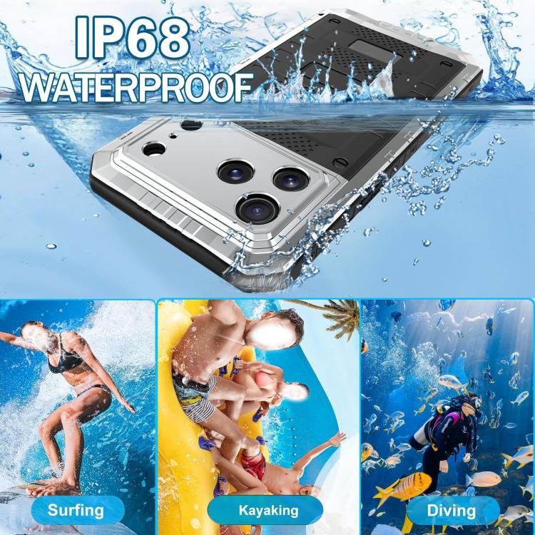เคสโทรศัพท์ซิลิโคนผสมโลหะกันน้ำกันฝุ่นกันกระแทก สำหรับ iPhone 17 Pro Max, สำหรับ iPhone 17 Pro, สำหรับ iPhone 17, สำหรับ iPhone Air