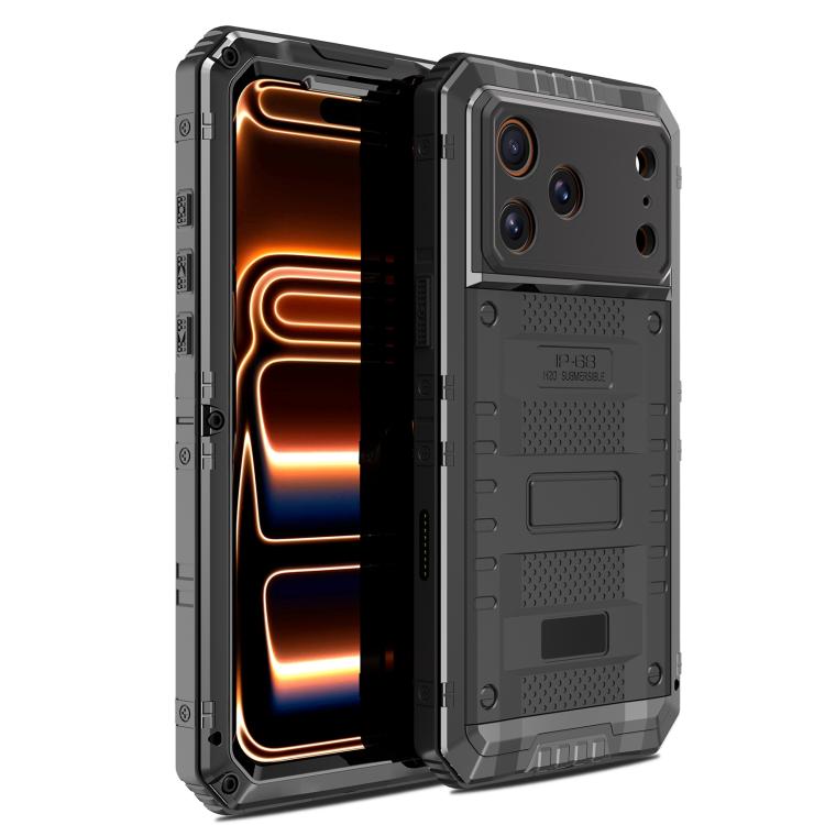 เคสโทรศัพท์ซิลิโคนผสมโลหะกันน้ำกันฝุ่นกันกระแทก สำหรับ iPhone 17 Pro Max, สำหรับ iPhone 17 Pro, สำหรับ iPhone 17, สำหรับ iPhone Air