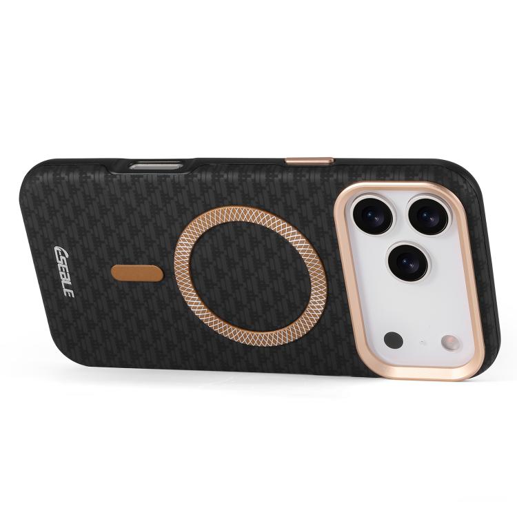 เคสโทรศัพท์แม่เหล็กเลนส์โลหะรูปสามเหลี่ยม ESEBLE L3 สำหรับ iPhone 17 Pro Max, สำหรับ iPhone 17 Pro
