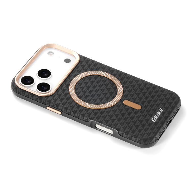 เคสโทรศัพท์แม่เหล็กเลนส์โลหะรูปสามเหลี่ยม ESEBLE L3 สำหรับ iPhone 17 Pro Max, สำหรับ iPhone 17 Pro