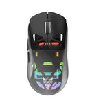เมาส์ไร้สาย ONIKUMA CW930 2.4GHz + BT + สายเคเบิล แบบสามโหมด ไฟ RGB, CW930