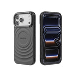 เคสโทรศัพท์ TPU แม่เหล็กลายคลื่น BIBERCAS สำหรับ iPhone 17 Pro Max