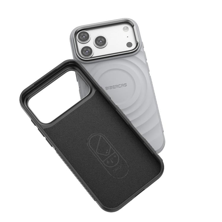เคสโทรศัพท์ TPU แม่เหล็กลายคลื่น BIBERCAS สำหรับ iPhone 17 Pro Max