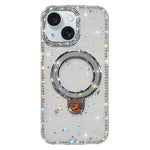 เคสโทรศัพท์ IMD สองด้านประดับเพชรกลิตเตอร์พร้อมขาตั้ง สำหรับ iPhone 15 Pro Max, สำหรับ iPhone 15 Pro, สำหรับ iPhone 15, สำหรับ iPhone 14, สำหรับ iPhone 14 Pro, สำหรับ iPhone 14 Pro Max, สำหรับ iPhone 13 Pro Max, สำหรับ iPhone 13 Pro