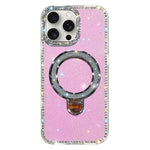 เคสโทรศัพท์ IMD สองด้านประดับเพชรกลิตเตอร์พร้อมขาตั้ง สำหรับ iPhone 15 Pro Max, สำหรับ iPhone 15 Pro, สำหรับ iPhone 15, สำหรับ iPhone 14, สำหรับ iPhone 14 Pro, สำหรับ iPhone 14 Pro Max, สำหรับ iPhone 13 Pro Max, สำหรับ iPhone 13 Pro