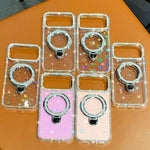 เคสโทรศัพท์ IMD สองด้านประดับเพชรกลิตเตอร์พร้อมขาตั้ง สำหรับ iPhone 15 Pro Max, สำหรับ iPhone 15 Pro, สำหรับ iPhone 15, สำหรับ iPhone 14, สำหรับ iPhone 14 Pro, สำหรับ iPhone 14 Pro Max, สำหรับ iPhone 13 Pro Max, สำหรับ iPhone 13 Pro