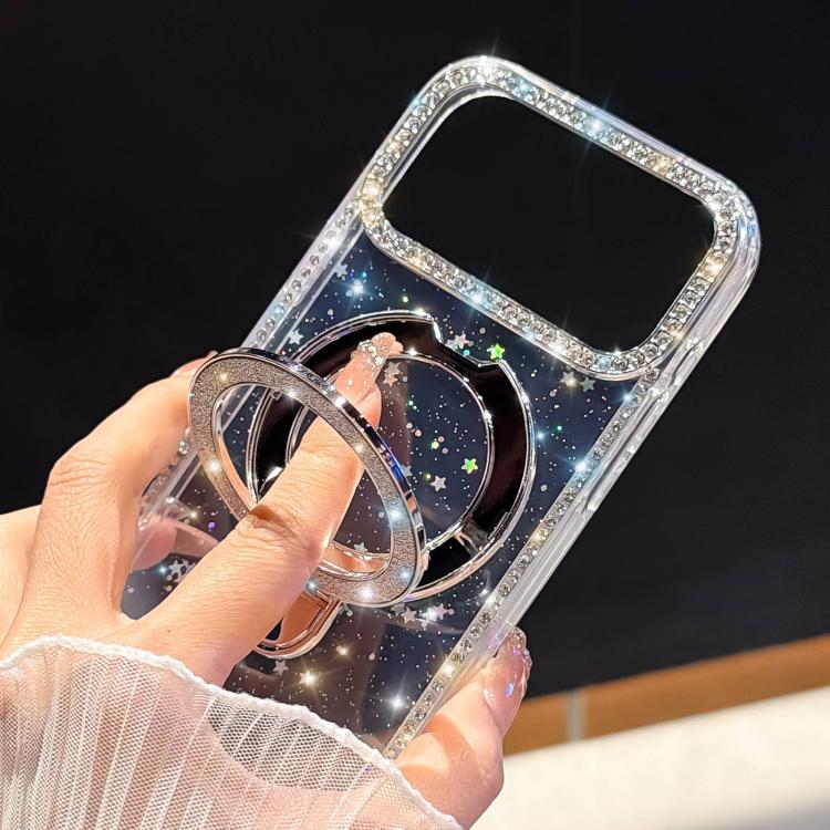 เคสโทรศัพท์ IMD สองด้านประดับเพชรกลิตเตอร์พร้อมขาตั้ง สำหรับ iPhone 15 Pro Max, สำหรับ iPhone 15 Pro, สำหรับ iPhone 15, สำหรับ iPhone 14, สำหรับ iPhone 14 Pro, สำหรับ iPhone 14 Pro Max, สำหรับ iPhone 13 Pro Max, สำหรับ iPhone 13 Pro
