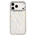 เคสโทรศัพท์แม่เหล็กไฮบริด TPU PC IMD สองด้านประดับเพชร สำหรับ iPhone 17 Pro Max, สำหรับ iPhone 17 Pro, สำหรับ iPhone 17, สำหรับ iPhone Air, สำหรับ iPhone 16 Pro Max, สำหรับ iPhone 16 Pro, สำหรับ iPhone 16 Plus, สำหรับ iPhone 16