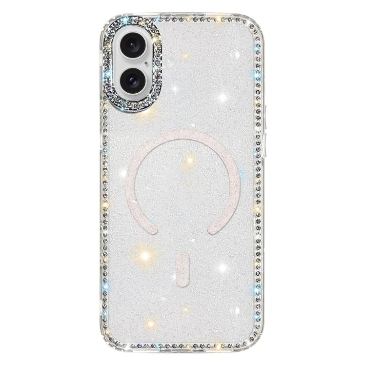 เคสโทรศัพท์แม่เหล็กไฮบริด TPU PC IMD สองด้านประดับเพชร สำหรับ iPhone 17 Pro Max, สำหรับ iPhone 17 Pro, สำหรับ iPhone 17, สำหรับ iPhone Air, สำหรับ iPhone 16 Pro Max, สำหรับ iPhone 16 Pro, สำหรับ iPhone 16 Plus, สำหรับ iPhone 16