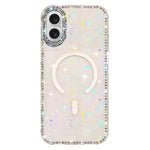 เคสโทรศัพท์แม่เหล็กไฮบริด TPU PC IMD สองด้านประดับเพชร สำหรับ iPhone 17 Pro Max, สำหรับ iPhone 17 Pro, สำหรับ iPhone 17, สำหรับ iPhone Air, สำหรับ iPhone 16 Pro Max, สำหรับ iPhone 16 Pro, สำหรับ iPhone 16 Plus, สำหรับ iPhone 16