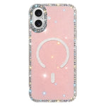 เคสโทรศัพท์แม่เหล็กไฮบริด TPU PC IMD สองด้านประดับเพชร สำหรับ iPhone 17 Pro Max, สำหรับ iPhone 17 Pro, สำหรับ iPhone 17, สำหรับ iPhone Air, สำหรับ iPhone 16 Pro Max, สำหรับ iPhone 16 Pro, สำหรับ iPhone 16 Plus, สำหรับ iPhone 16