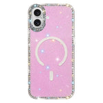 เคสโทรศัพท์แม่เหล็กไฮบริด TPU PC IMD สองด้านประดับเพชร สำหรับ iPhone 17 Pro Max, สำหรับ iPhone 17 Pro, สำหรับ iPhone 17, สำหรับ iPhone Air, สำหรับ iPhone 16 Pro Max, สำหรับ iPhone 16 Pro, สำหรับ iPhone 16 Plus, สำหรับ iPhone 16
