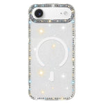 เคสโทรศัพท์แม่เหล็กไฮบริด TPU PC IMD สองด้านประดับเพชร สำหรับ iPhone 17 Pro Max, สำหรับ iPhone 17 Pro, สำหรับ iPhone 17, สำหรับ iPhone Air, สำหรับ iPhone 16 Pro Max, สำหรับ iPhone 16 Pro, สำหรับ iPhone 16 Plus, สำหรับ iPhone 16