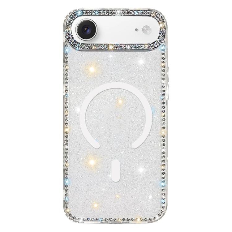 เคสโทรศัพท์แม่เหล็กไฮบริด TPU PC IMD สองด้านประดับเพชร สำหรับ iPhone 17 Pro Max, สำหรับ iPhone 17 Pro, สำหรับ iPhone 17, สำหรับ iPhone Air, สำหรับ iPhone 16 Pro Max, สำหรับ iPhone 16 Pro, สำหรับ iPhone 16 Plus, สำหรับ iPhone 16