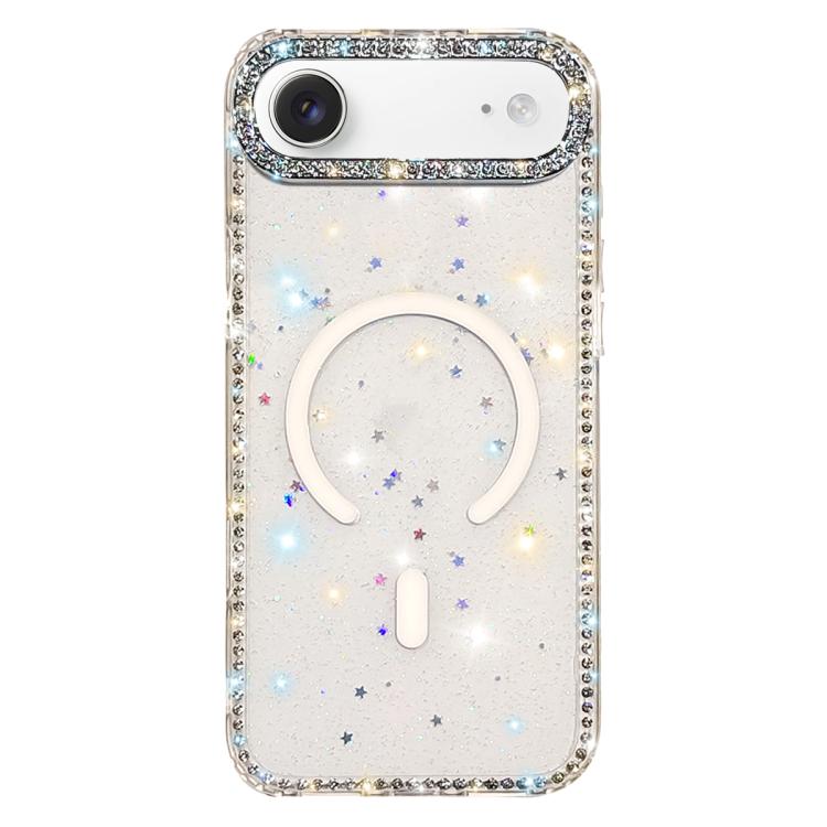 เคสโทรศัพท์แม่เหล็กไฮบริด TPU PC IMD สองด้านประดับเพชร สำหรับ iPhone 17 Pro Max, สำหรับ iPhone 17 Pro, สำหรับ iPhone 17, สำหรับ iPhone Air, สำหรับ iPhone 16 Pro Max, สำหรับ iPhone 16 Pro, สำหรับ iPhone 16 Plus, สำหรับ iPhone 16